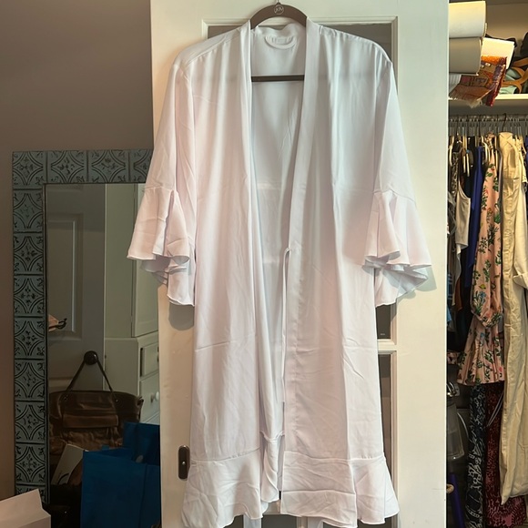 Bridal Robe White - Picture 2 of 4